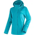 Maier Sports Damen Metor Sustain Jacke, Teal pop-Spray, S