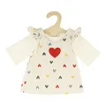 (€ 23,15/Set) Cordkleid "Herz Konfetti" m. T-Shirt, Gr. 28-35 cm Kollektion 2026