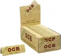 50er Box OCB Organic Hemp Blatt Papers Blättchen Zigarettenpapier unbleached