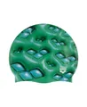 Arena, Badekappe HD, Unisex, aus elastischem Silikon, für Erwachsene, Training, Wassersport, Fitness, Schwimmzubehör, mit Chlor-Schutz, für den Pool, Haarschutz, Modell Foam Mangrove, Einheitsgröße