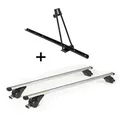 Fahrradträger ORION + Dachträger/Relingträger VDP KING1 kompatibel mit für VW T-Roc (5 Türer) ab 18