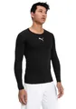 Puma Funktionsunterwäsche Langarmshirt LIGA Baselayer Tee - schwarz Herren, Größe: XL