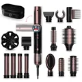 Cecotec Multifunktionaler Luft-Haarstyler – 14 Aufsätze und flexibler Griff AirGlisse 14in1 Flex Black. 1400 W, 110.000 U/min, Coanda-Technologie, Brushless-Motor, Keramik- und Keratinbeschichtung