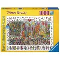 Ravensburger Puzzle Puzzle Times Square - Jeder sollte dort hingehen 1000 Teile, Puzzleteile