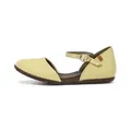 El Naturalista für Damen. 2ND544ZR0005_0G3 Nd54 Stella Limettengrüne Ledersandalen (36), Wohnung, Schnalle, Lässig