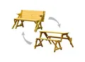 Dobar 2in1 Picknicktisch und Sitzbank