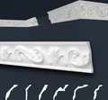 Marbet Deckenleisten weiß Sparpaket aus Styropor EPS - Stuckleisten gemustert, im traditionellen Design - (68 Meter B-51) Zierleiste Eckleiste Eckprofile Stuck