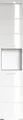 trendteam Bad Hochschrank Amanda Weiß Melamin/Weiß Hochglanz Tiefzieh 37 x 190 x 31 cm