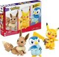 Set Trio Figuren Pokemon zum Bauen