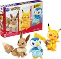 Set Trio Figuren Pokemon zum Bauen