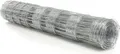 Wiltec Wildzaun 125/13/15 50 m lang, 125 cm hoch, 13 Drahtreihen, 15 cm Maschenbreite, Weidezaun aus Knotengeflecht, Drahtzaun z. B. für Forst- und Landwirtschaft
