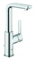Grohe Lineare Einhand-Waschtischbatterie mit Zugstangen-Ablaufgarnitur L-Size - Chrom - 23296001