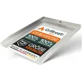 Grillrost.com BBQ Grillrost BBQ Grillplatte 450x300mm, Made in Germany silberfarben 45x30cm - Freestyle | 300 cm x 450 cm x 35 cm