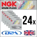 24x NGK SILZKGR8B8S (94201) LASER IRIDIUM Zuendkerze