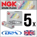 5x NGK SILZKGR8B8S (94201) LASER IRIDIUM Zuendkerze
