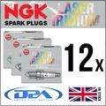12x NGK SILZKGR8B8S (94201) LASER IRIDIUM Zuendkerze
