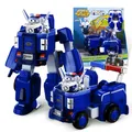 SUPER WINGS – VERWANDELBARES ROBOTERFAHRZEUG "PAUL’S CRUISER" 18 cm + 1 FIGUR 5 cm – Wagen und Spielflugzeug Transform-a-Bots aus der Zeichentrickserie – Spielzeug für Kinder ab 3 Jahren