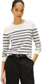 Tommy Hilfiger Damen CO Jersey FINE GG LS C-NK SWT WW0WW44984 Pullover Sweater, Schwarz (Calico/Dark Night Navy Multi STP), S, Schwarz (Calico/Dark Night Navy Multi STP), S
