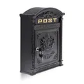 Briefkasten Postkasten Wandbriefkasten Postbriefkasten Aluguss Vintage-Design
