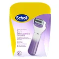 Scholl Velvet Smooth - Express Pedi elektrischer Hornhautextraktor mit extra starker Rolle für präzise Ergebnisse