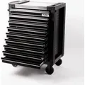 Mephisto ProLine Full Black Werkzeugwagen mit 9 Schubladen inkl. Werkzeug