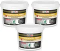Isolbau Fertigspachtel Finish 60 kg, Glättspachtel Fugenspachtel, Gebrauchsfertige Polymer-Gips Fertig-Spachtelmasse für innen, Weiß Q1-Q11