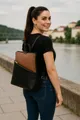 Cinino Cityrucksack C1072, Lederrucksack