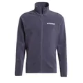 adidas Men's Terrex Multi Essentials Full Zip Fleece Jacket, Shadow Navy, L