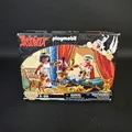 PLAYMOBIL Asterix 71270 Cäsar und Kleopatra Leopard Sammel Spielfiguren Set