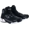 Alpinestars CR-X, Schuhe Drystar - Schwarz/Weiß - 10 US