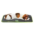 Ferplast Hundematte & Katzenmatte Klein - Waschbares Hundebett - Hundekissen - Wasserdicht & Kratzfest - Matte für Hundehütten und Auto, Hundekorb - Jolly - 65 x 48 cm, SM, SCHWARZ