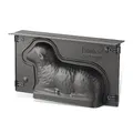 Zenker Osterlamm Backform zu Ostern – 900 ml Füllvolumen – 3D Kuchenform mit Antihaftbeschichtung und Lämmchen als Motiv zum backen – Leckere Deko in Osterlammform, Schwarz