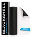 Blackshell® Universal Lackschutzfolie schwarz matt 10cm x 300cm Folie selbstklebend als Auto Folie, Motorrad Folie, Fahrrad Schutzfolie - universal einsetzbar auf Allen glatten Oberflächen