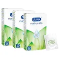 30 Stk DUREX NATURALS Kondome aus natürlichen Inhaltsstoffen mit Gleitgelschicht