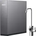 BEM Orion Ultra Slim Tankloser Wasserfilter mit Intelligentem Wasserhahn 5-Stufigem Filtersystem Direct-Flow Umkehrosmoseanlage Leitungswasser Filter - Grau