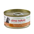 Almo Nature HFC Natural Katzenfutter nass - Huhn mit Käse 24er Pack (24 x 70g)