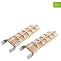 Chefware 2er-Set: Fischbräter in Hellbraun - (L)55 x (B)16,5 cm
