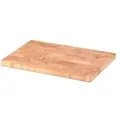 Continenta Schneidebrett Stirnholz 26 x 18 cm Holz Braun S (Small)