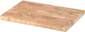 Continenta Brotschneidebrett Stirnholz 26x18x1,5cm, Massivholz, (1-St), Stirnholz 26x18x1,5cm