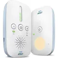 Philips AVENT Audio Monitors Audiophones SCD503/26 DECT-Babyphone, 330 m, 120 Kanäle, 50 m, 330 m, DECT, Weiß - Weiß