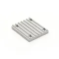 Klemmplatte für Zahnriemen HTD-5M, 25mm breit, 35x42x6mm
