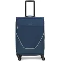 Stratic taska 4-Rollen Trolley M 65 cm mit Dehnfalte - Dunkelblau