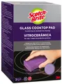 Scotch-Brite Glaskeramik-Reinigungsschwamm lila 3er Pack