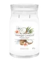 Yankee Candle Duftkerze im Glas (groß) COCONUT BEACH - Kerze mit Brenndauer 90h