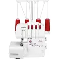 BROTHER M343D Overlock - Nähmaschine - LED-Nählicht-Einfädelhilfe - weiss