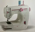 Livoo DOM343 Nähmaschine  14 Programme  Weiß Rosa