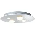 Brilliant LED Deckenleuchte Planets Silber 17W DIM+RGB Backlight mit Fernbedienu...