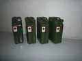 4 x 20 Liter Benzinkanister Metall VALPRO  GGVS mit Sicherungsstift