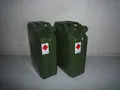 2 x 20 Liter Benzinkanister Metall VALPRO GGVS mit Sicherungsstift
