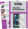 dipos I 2X Schutzfolie klar kompatibel mit Google Pixel 2 XL Folie Displayschutzfolie